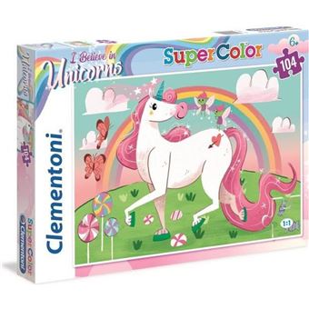 Puzzle Clementoni Licorne | 48 x 33 cm | 104 Peças - 1
