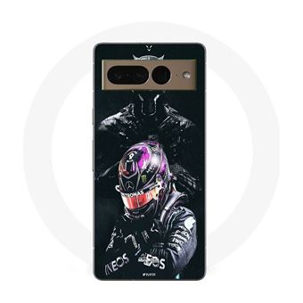Capa Maniacase para Google Pixel 7 Pro Lewis Hamilton Pantera Negra - 1