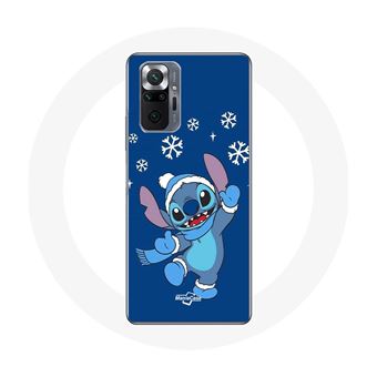 Capa Maniacase para Xiaomiredmi Note 10 Pro Stitch Natal de Neve Azul - 1