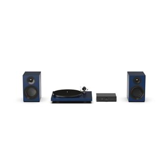 Gira-discos de Tração por Correia Pro-Ject Colourful Audio System E | Azul - 1