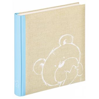 Álbum de Fotografias Walther Design Baby Dreamtime | Azul, Castanho - 1