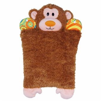 Almofada Grande Dormi Locos Macaco - Castanho - 1