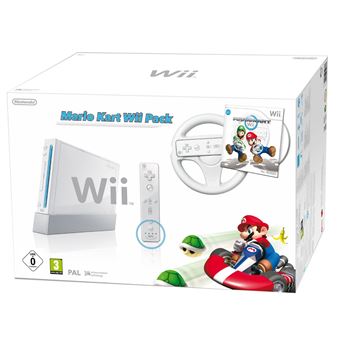 Consola de Jogos Nintendo Wii Mario Kart Pack | Branco - 1