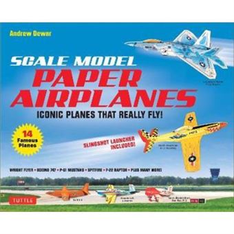 Scale Model Paper Airplanes Kit by Andrew Dewar - 1