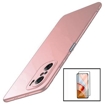 Kit Phonecare Película de Vidro Temperado 5D Full Cover + Capa SlimShield para Xiaomi Redmi Note 10 Pro Rosa - 1