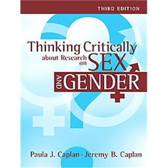 Thinking Critically About Research On Sex And Gender - 1