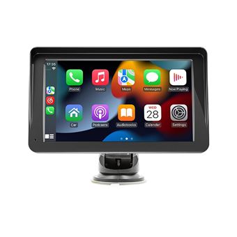 Ecrã tátil CarPlay Avizar | 7” com Android Auto / GPS / Guarda-sol / Leitor de MP5 - 1