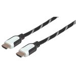 Manhattan 354790 5m HDMI Type A (Standard) HDMI Type A (Standard) Preto, Branco cabo HDMI