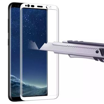 Pelicula vidro Temperado 3D Full Cover Branco Multi4you Samsung Galaxy S8 Plus / Galaxy S8+ - 1