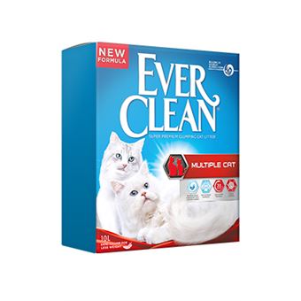 Areia para Gato Ever Clean Multiple Cat - 1