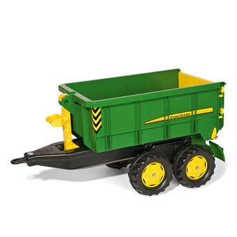 Atrelado rolly toys rollyContainer John Deere | Verde, Amarelo - 1