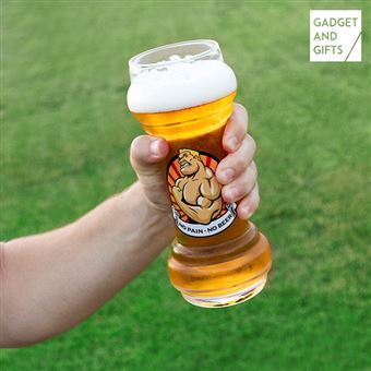 Copo de Cerveja BigBuy Sommelier No Pain No Beer Gadget and Gifts - 1
