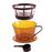 Suporte com Filtro de Café e Colher Kitchen Craft KCCOFFEESET - Castanho_1