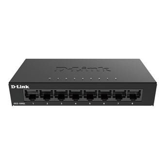 Switch de Rede D-Link DGS-108GL | Preto - 1
