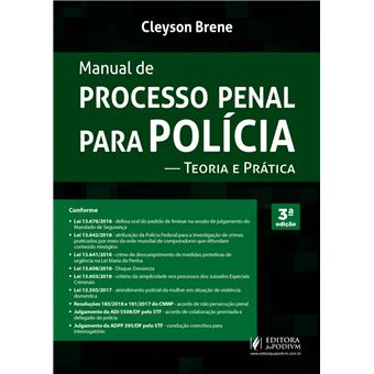 Manual de processo penal para polícia: teoria e prática - 1
