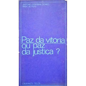 Paz da vitória ou paz da justiça? - 1