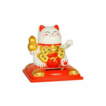 Gatinho da Sorte com Saquinho B&K 225A | Branco - 1