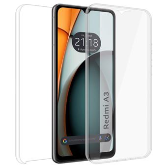 Capa TUMUNDOSMARTPHONE para Xiaomi Redmi A3 ( PC + TPU ) Dupla Transparente - 1