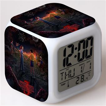 Despertador Infantil HSMY | LED | Multifuncional Colorido | STranger Things 3 3 - 1