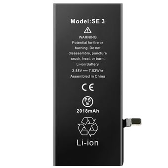 Bateria Clappio para Apple iPhone SE 2022 Interno 2018mAh - 1