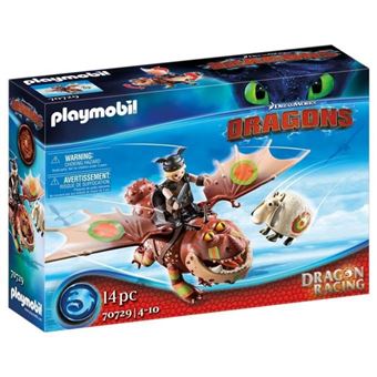 Playmobil 70729 Dragon Racing : Varek e Bouledogre - 1