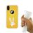 Capa Tpu Hapdey para Iphone X - Xs | Design Coelhinho Da Páscoa - Transparente_3