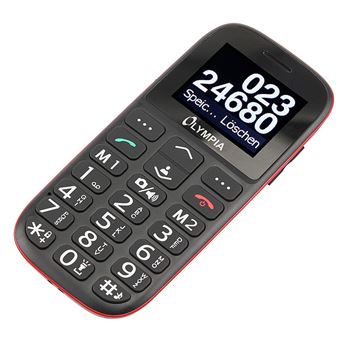 Telemóvel Olympia Bella | Preto - 1