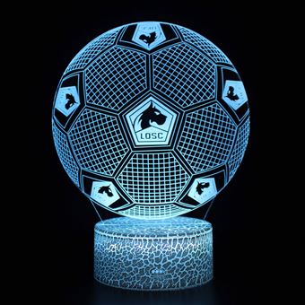 Lâmpada 3D HSMY | Infantil | Multicolorido com Controlo Remoto | Basketball | 1059 - 1