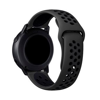 Bracelete Desportiva G4M para Garmin Forerunner 245 - Preto / Preto - 1