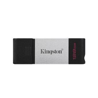 Unidade de Memória Usb Kingston Technology DataTraveler 80 | Prateado - 1