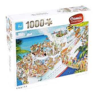 Puzzle 1000 Peças Comic Cruzeiro - Disney - 1
