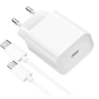 Carregador 20W + Cabo Nanlin USB-C USB-C 2m para iPad Pro / iPad Air 4 / iPad Air 5 - 1