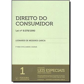 Direito do Consumidor. Lei Nº 8.078/1990 - Volume 1. Coleção. Leis Especiais Para Concursos - 1