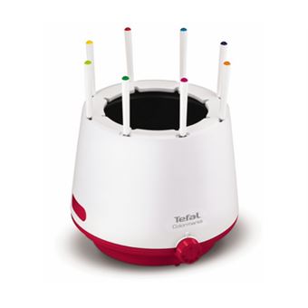 Fondue elétrico Tefal EF260512 | Vermelho, Branco - 1