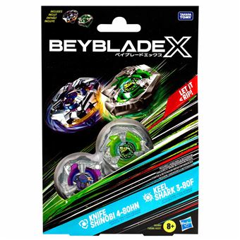 Beyblade X Knife Shinobi/Keel Shark Hasbro - 1