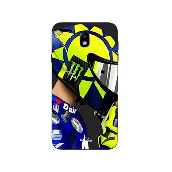 Capa Maniacase para Samsung Galaxy j7 2018 super-moto Valentino Rossi MotoGP Helmet - 1