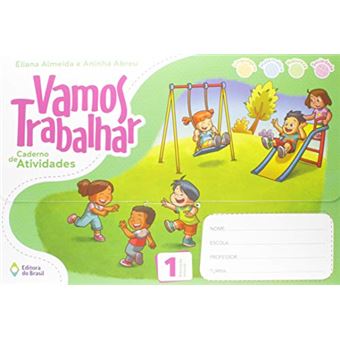 Vamos Trabalhar - Caderno De Atividades - Educacao Infantil 1 - 1