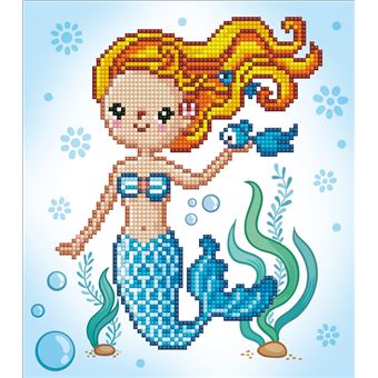 Pintar com Diamantes Diamond Dotz Nível Iniciante | Sweet Swimmer DD3022 - 1