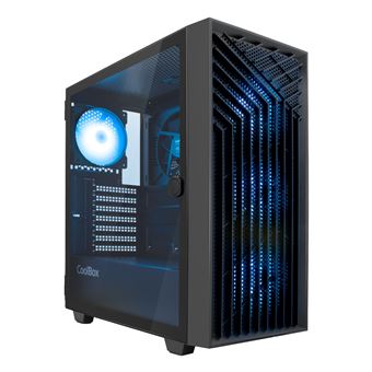 Pc CoolBox PC Gaming GA300 Grid Line | Preto - 1