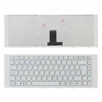 Teclado para Computador Portátil Sony Vaio Vpc-Eg Branco - 1