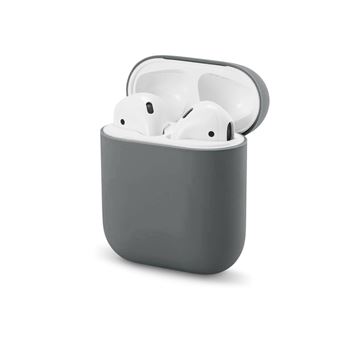 Capa Silicone WISETONY choque macio WISETONY para Apple AirPods Cinzento - 1
