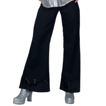 Toyland 508214 - Calças Disco Pretas Senhora 36-38