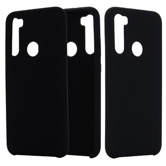 Capa Magunivers Silicone Líquido Preto para Xiaomi Redmi Note 8 - 1
