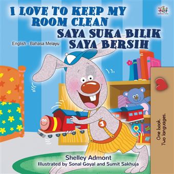 I Love To Keep My Room Clean (English Malay Bilingual Book For Kids) - 1