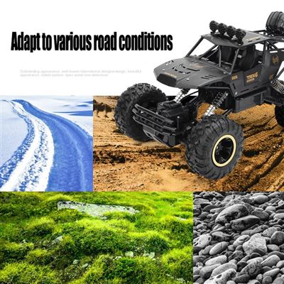 Carro Rally Off Road 4WD Controle Remoto Profissional 1/18