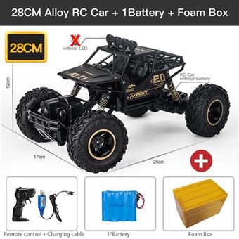 Carro Rally Off Road 4WD Controle Remoto Profissional 1/18