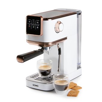 Máquina de Café Expresso Domo DO746K | Rosa dourado, Branco - 1