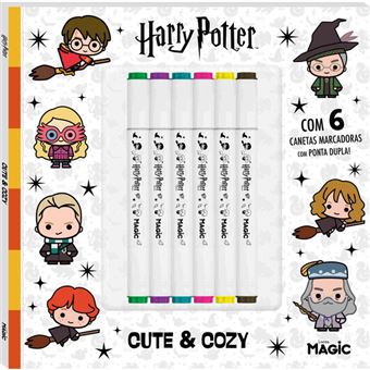 Harry Potter - Cute And Cozy - Para Colorir - 1