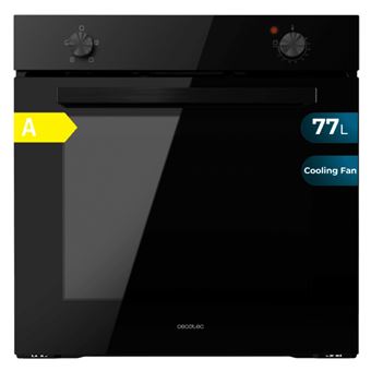 Forno Elétrico Cecotec Bolero Hexa C126000 Black A | 77 L | 59.2 cm | A | Preto - 1