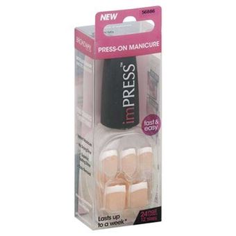 Unhas Postiças Impress com Cola Bipd010 Rock It - 1